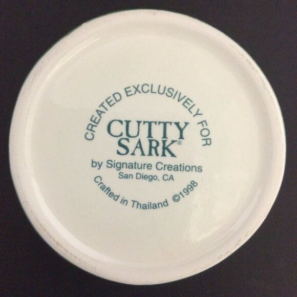 VINTAGE Cutty Sark Scotch Whiskey Ceramic Nautical - Picture 11 of 11